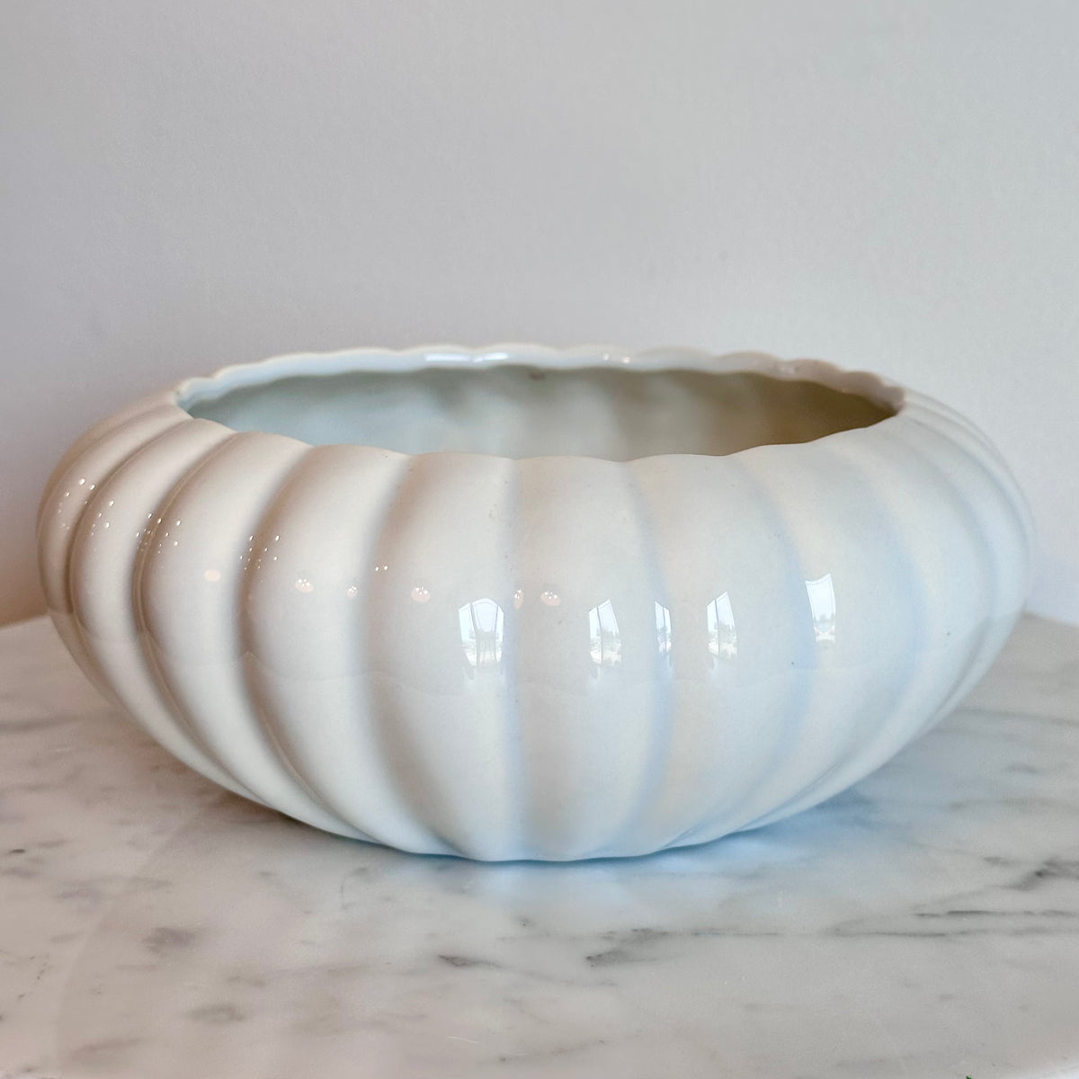 Haeger Gardenhouse Ribbed Planter