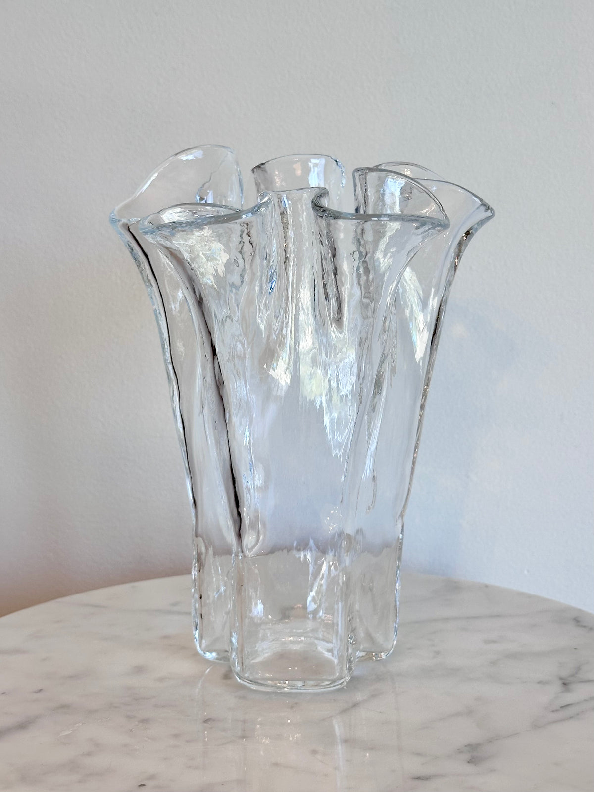 Muurla Eva Handkerchief Glass Vase, photo 3