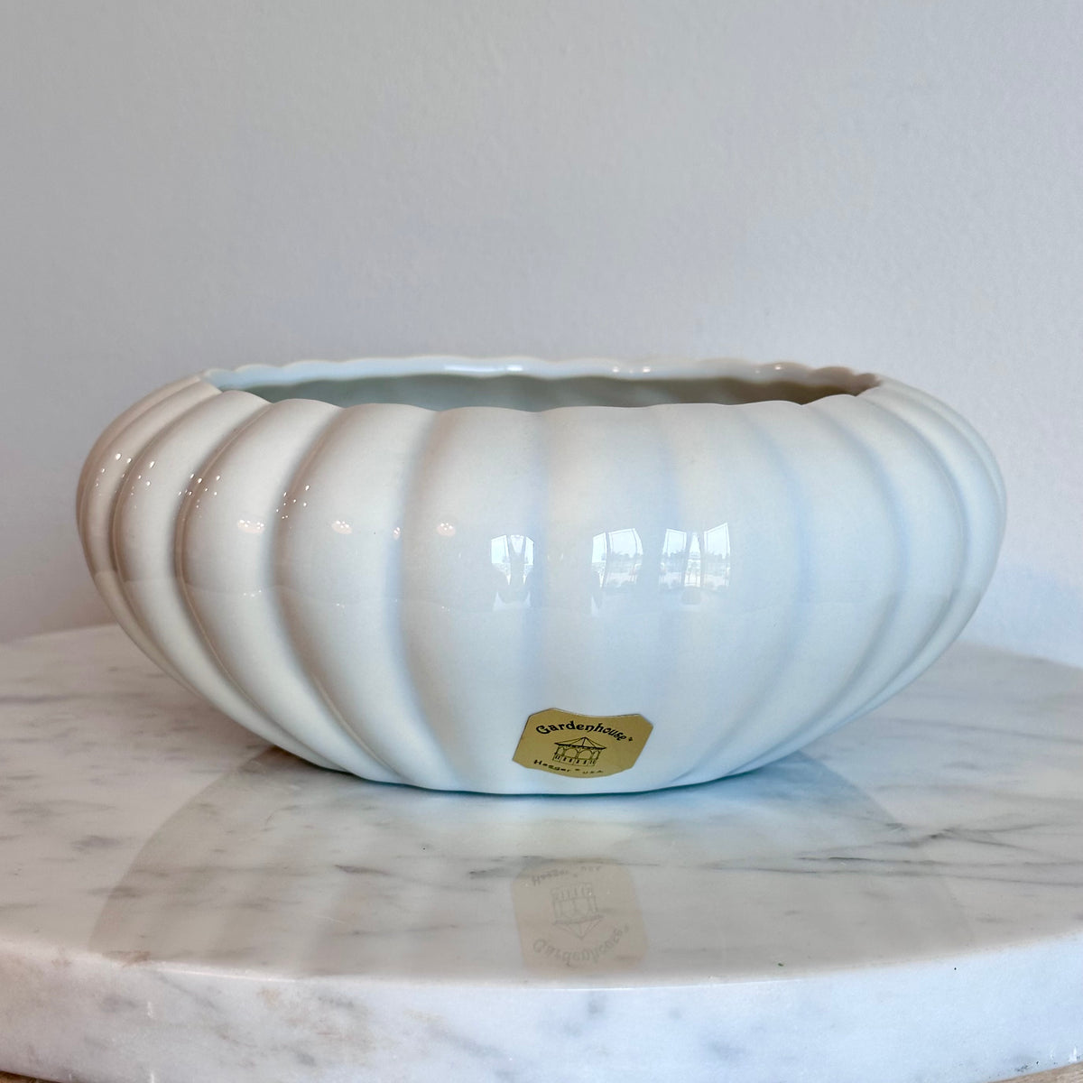 Haeger Gardenhouse Ribbed Planter, photo 3