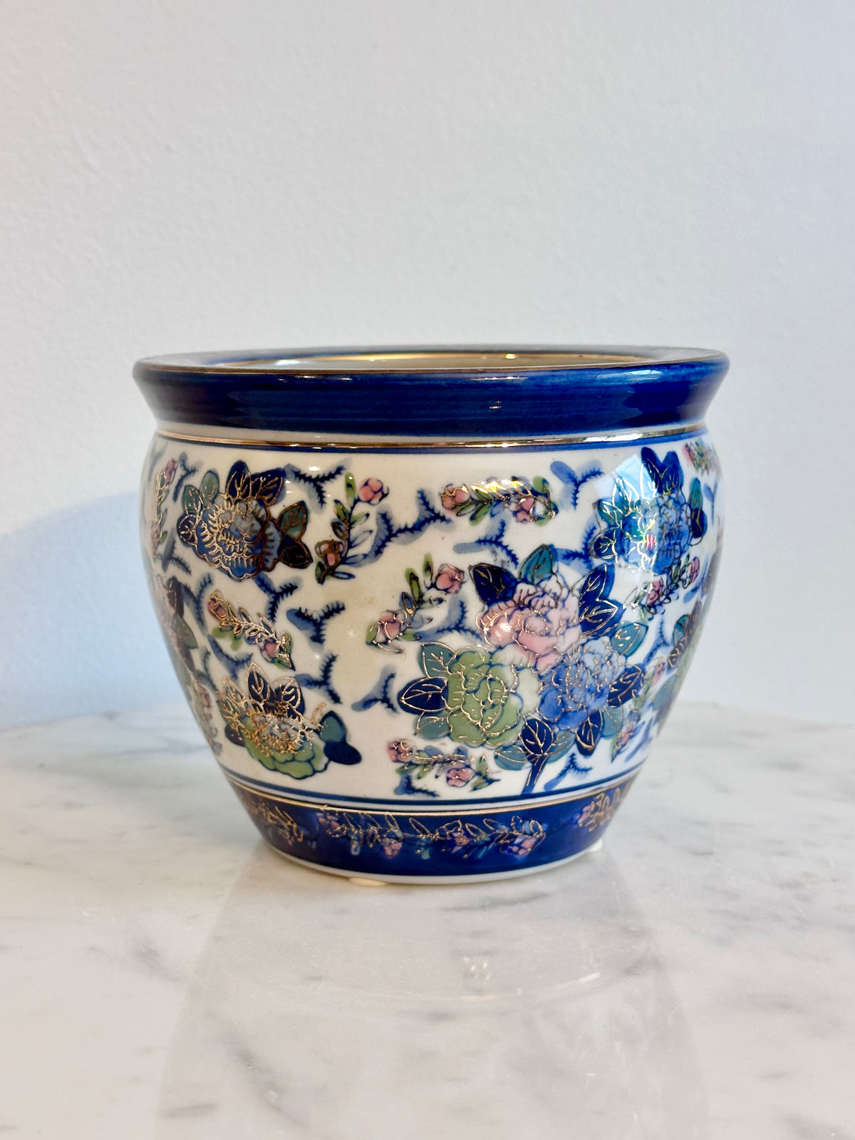 Chinoiserie Fishbowl Planter, photo 2