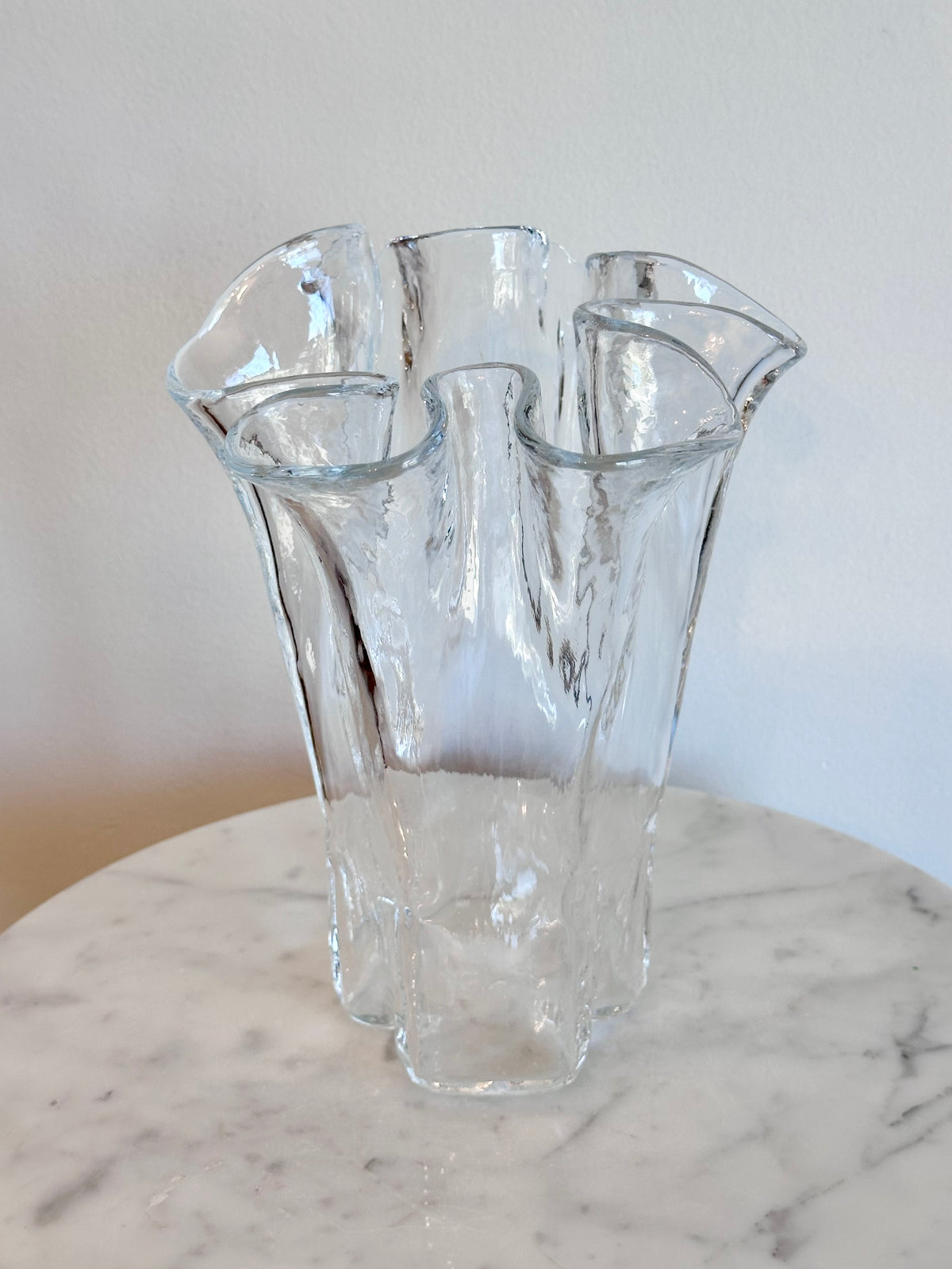 Muurla Eva Handkerchief Glass Vase, photo 2