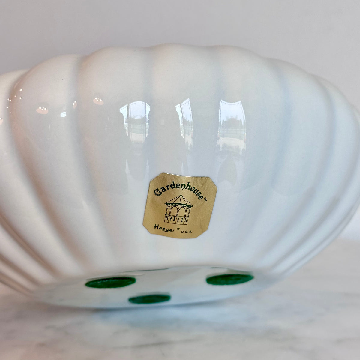 Haeger Gardenhouse Ribbed Planter, photo 4