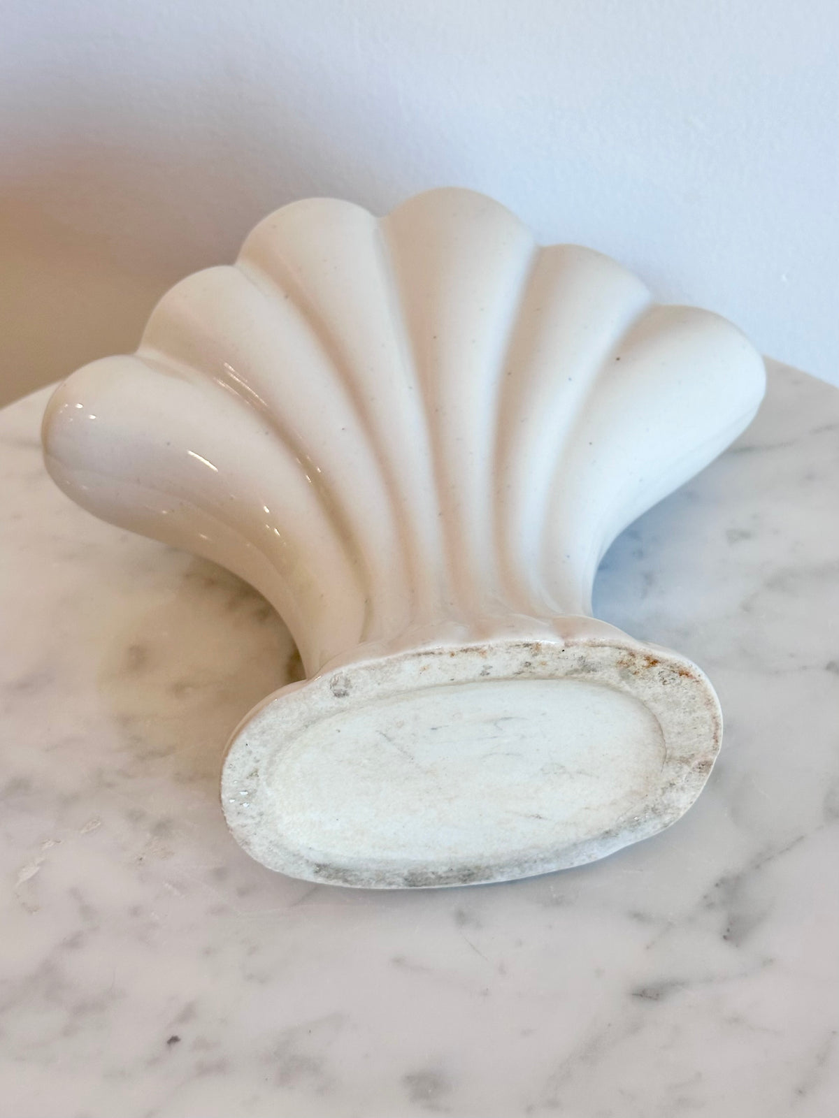 Art Deco Ceramic Fan Vase, photo 6