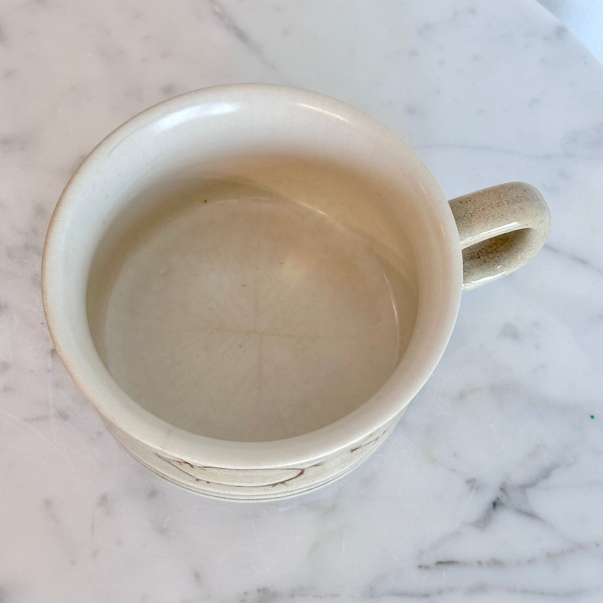 Vintage Mid Century Stoneware Pig Coffee Mug, photo 5