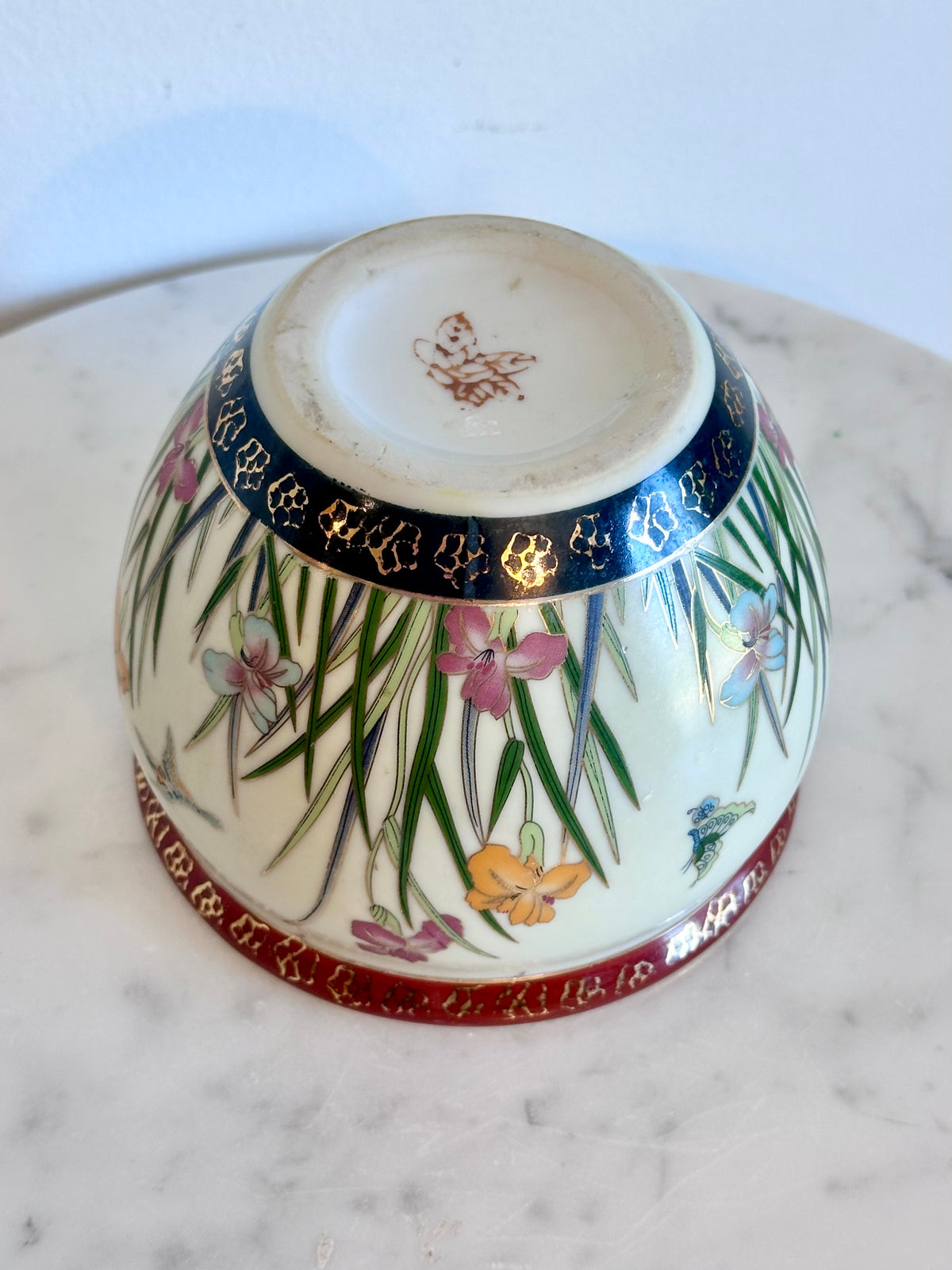 Vintage New England Pottery Ming Dynasty Koi Planter, photo 8