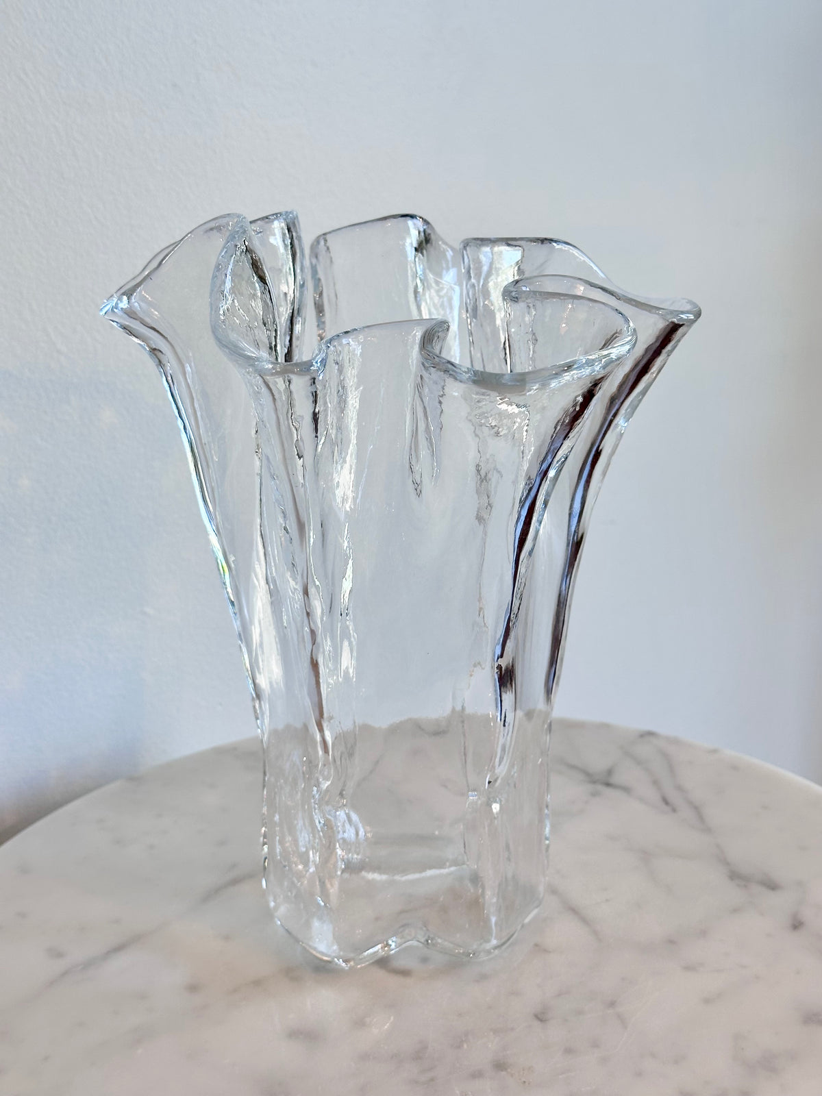 Muurla Eva Handkerchief Glass Vase, photo 4
