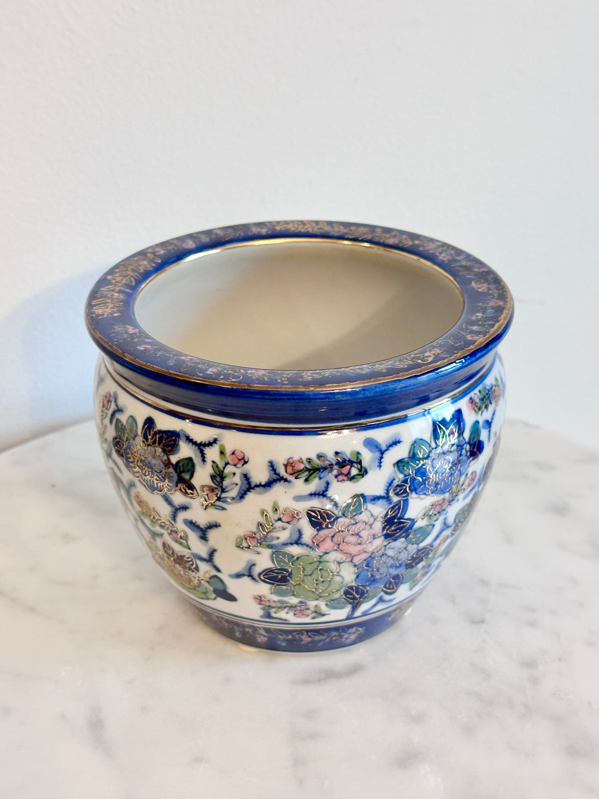 Chinoiserie Fishbowl Planter, photo 3